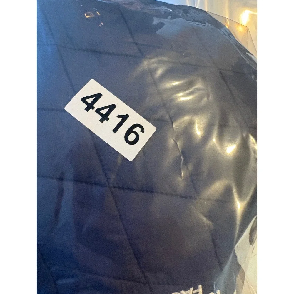 The North Face Youth Thermoball Eco Quilted Puffer Jacket Navy Blue Size S 7/8
